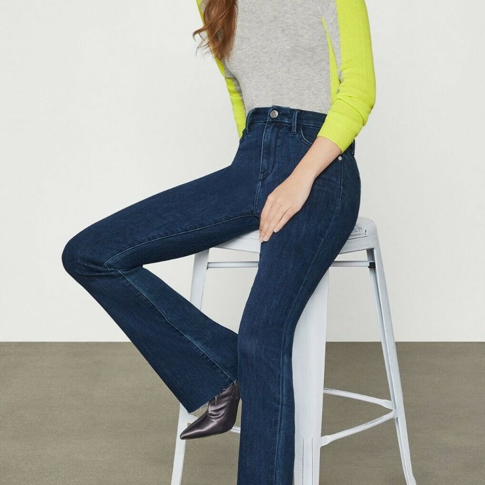 BCBGMAXAZRIA DARLEEN FLARE JEANS SIZE 27